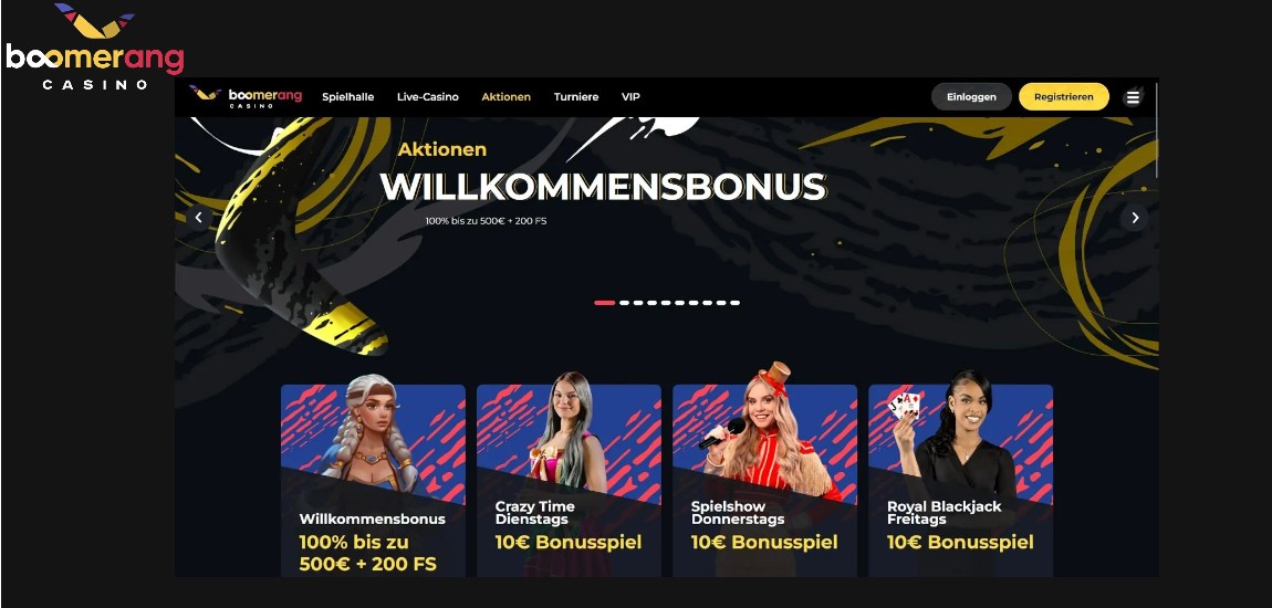 Werbeaktionen und Boni für Spieler